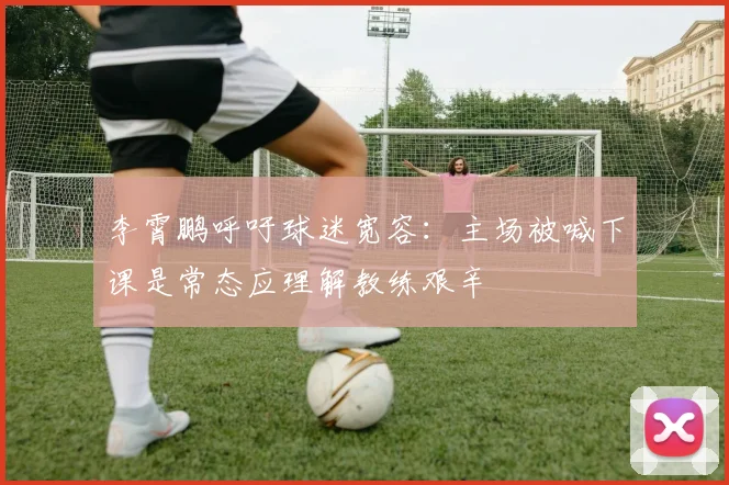 李霄鹏呼吁球迷宽容：主场被喊下课是常态应理解教练艰辛
